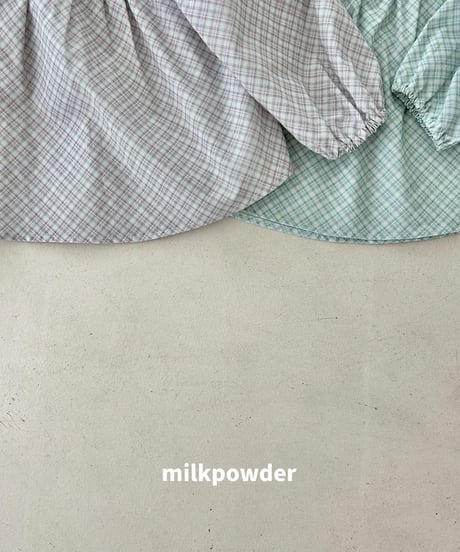 4[予約]milkpowder sugar blouse