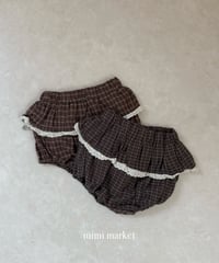 15[予約]mimi market check bloomer