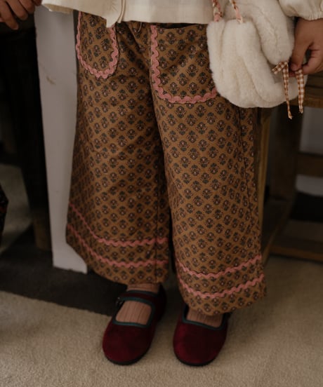 3[予約]OREN mareille accordion padded pants