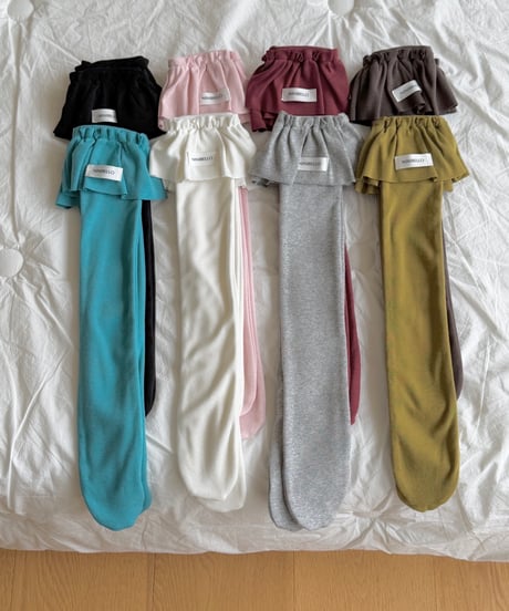 54[予約]ninibello pinter frill knee socks