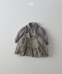 2[予約]LINDO sweet plaid blouse