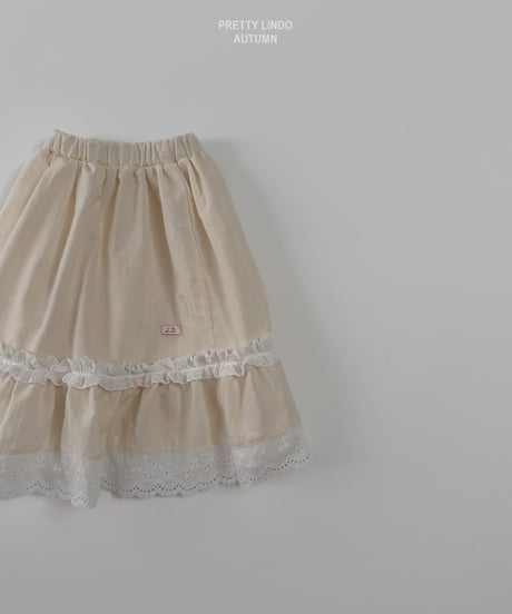 66[予約]LINDO ollie skirt