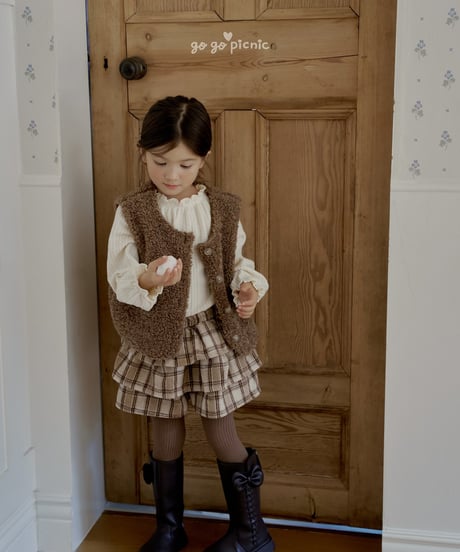 12[予約]go go picnic sweddy pants skirt