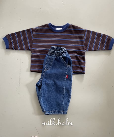 9[予約]milkbalm jerry border tee