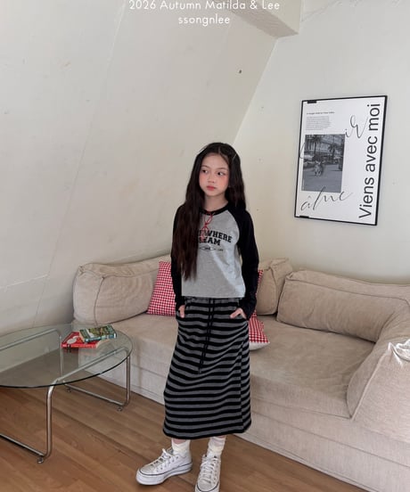 19[予約]matilda&lee 1998 colorblock raglan
