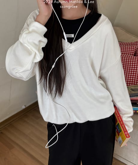 6[予約]matilda&lee louis layered knit