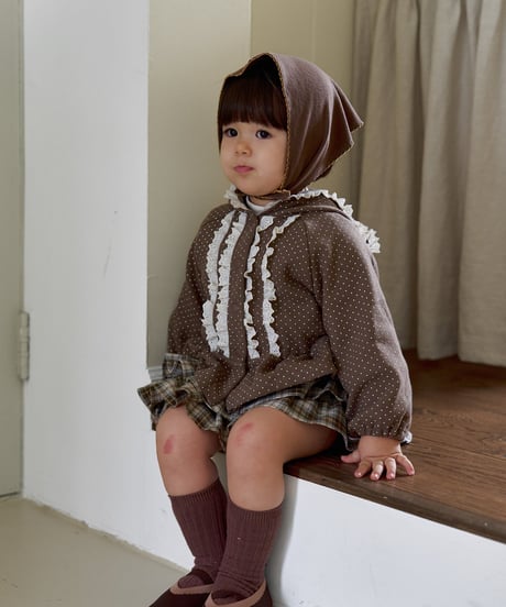 3[予約]jujua coco hooded jacket