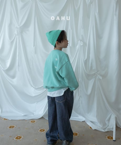 13[予約]oahu 501 wide denim pants