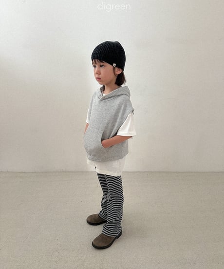 42[予約]digreen woody hooded vest