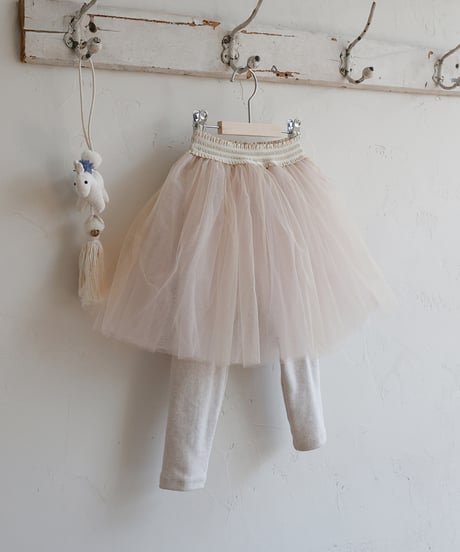 12[予約]FLO moen tulle skirt leggings