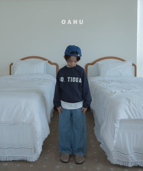 13[予約]oahu 501 wide denim pants
