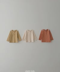 7[予約]aladin soft button tee