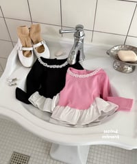 16[予約]second moment jupiter ribbon tee