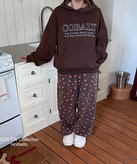 24[予約]ninibello cobalt hoodie(adult)