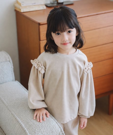 13[予約]mon Atelier mimi velour set