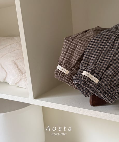 29[予約]Aosta mocha balloon pants