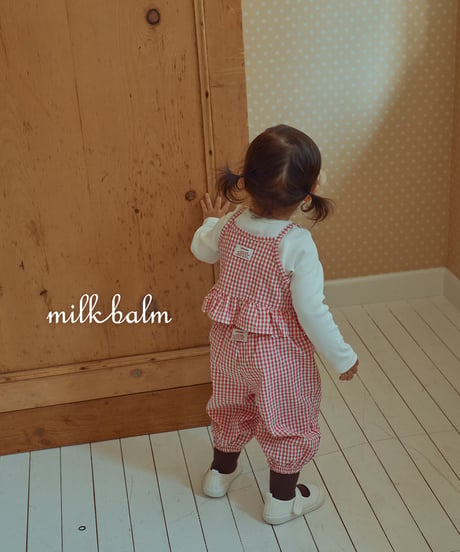 21[予約]milkbalm candy check bustier