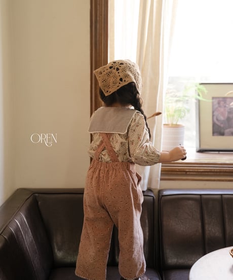 15[予約]OREN olive garden overalls