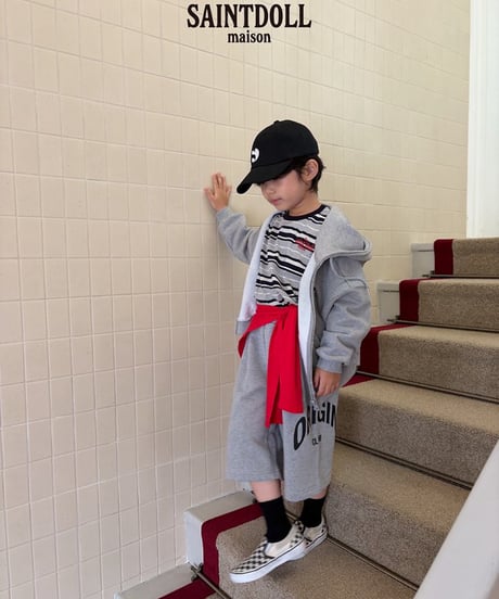 9[予約]saintdoll embroidered border t