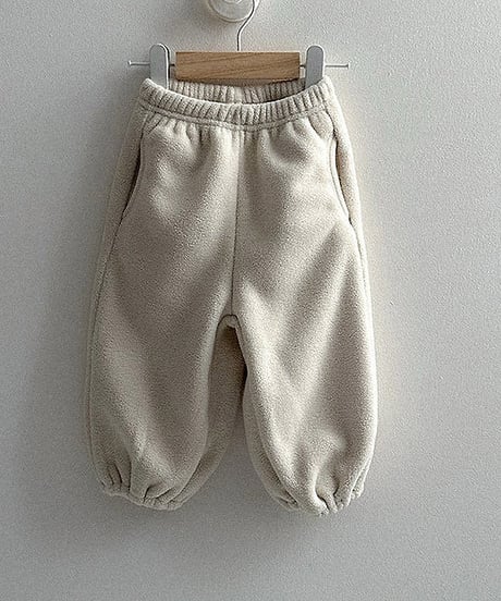 37[予約]minirobe teddy jogger pants
