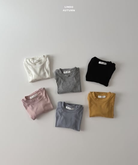 8[予約]LINDO mochi basic t-shirt