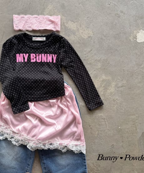 46[予約]bunny powder cortis denim pants