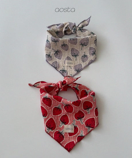 15[予約]Aosta strawberry scarf