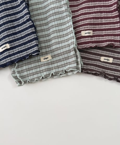 75[予約]LINDO border scarf