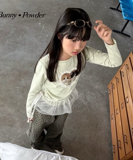 24[予約]bunny powder cats tee