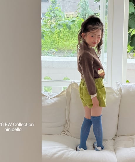 51[予約]ninibello cupcake knit cardigan