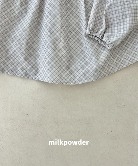 4[予約]milkpowder sugar blouse