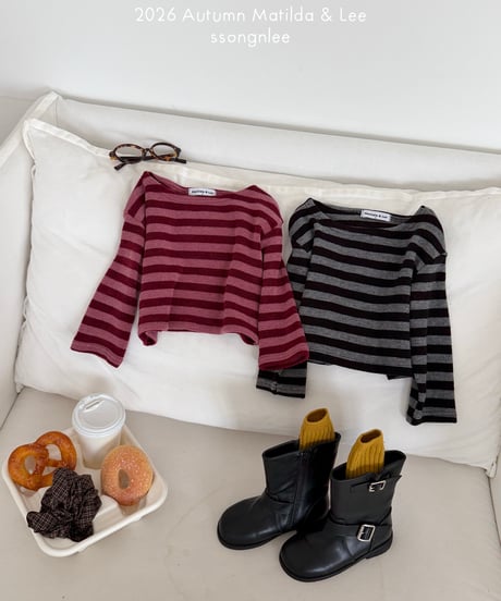 40[予約]matilda&lee billie off knit