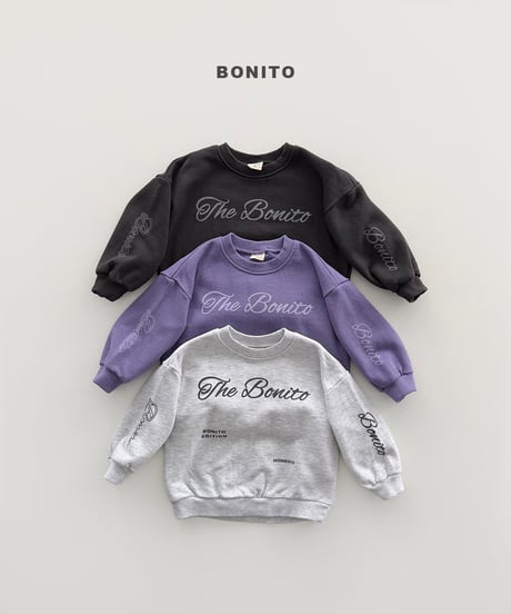 13[予約]bonito the bonito lettering mtm(adult)