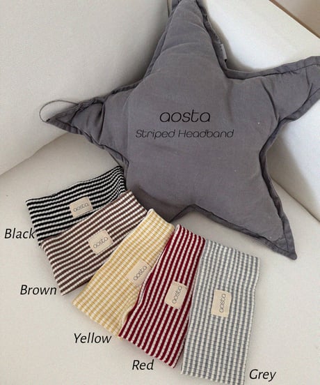 58[予約]Aosta cookie headband