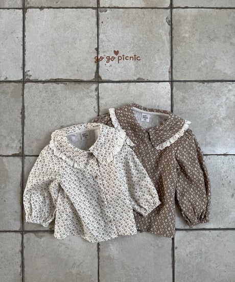 3[予約]go go picnic anny blouse