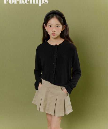 6[予約]FORKCHIPS wave cardigan