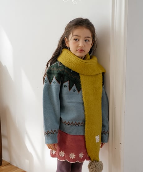 7[予約]OREN oslo reversible knit cardigan
