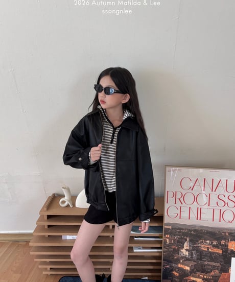 88[予約]matilda&lee leather blouson