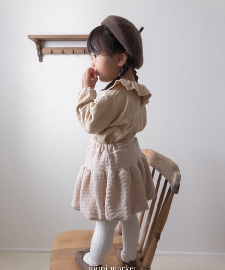 23[予約]mimi market knit balloon skirt