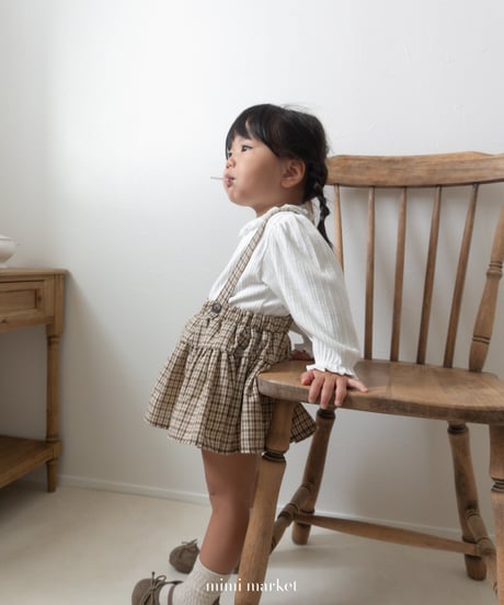 7[予約]mimi market lona tiered skirt