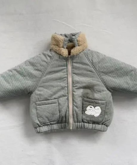 52[予約]aiai check reversible jacket