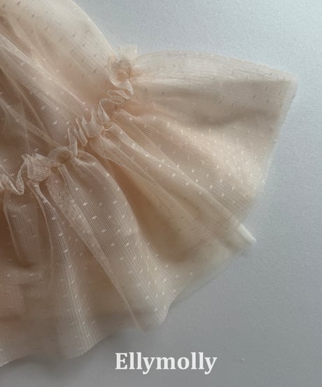 59[予約]ELLYMOLLY solar shasha skirt