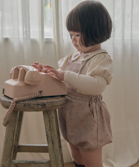 17[予約]送料無料 the beige pumpkin suspender pants