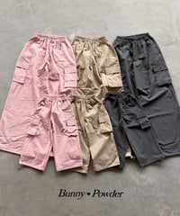 7[予約]bunny powder goat cargo pants