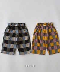 65[予約]Aosta patchwork pants