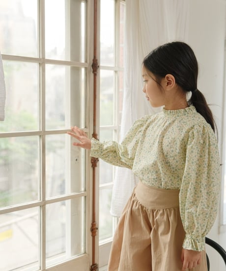 9[予約]mon Atelier daisy blouse