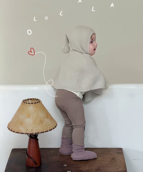 24[予約]ololala daily patch leggings