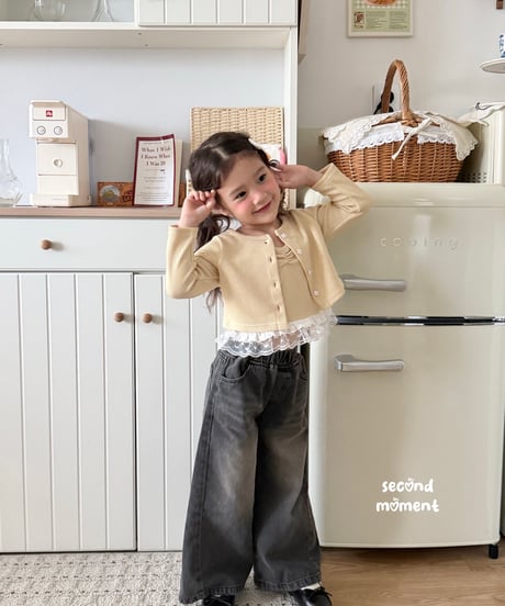 34[予約]second moment smoothie cardigan set