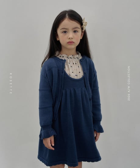 10[予約]ROSETTE dot puff blouse(＋junior)