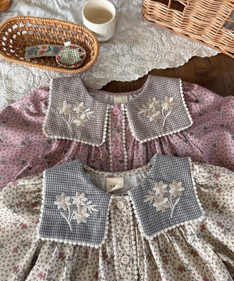 12[予約]OREN rosetta blouse